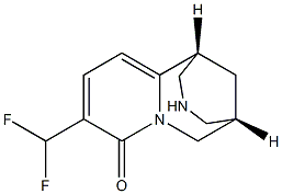 (1R,5S)-9-(difluoromethyl)-1,2,3,4,5,6-hexahydro-8H-1,5-methanopyrido[1,2-a][1,5]diazocin-8-one Structure