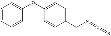 4-PHENOXYBENZYL ISOTHIOCYANATE 结构式