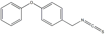 4-PHENOXYBENZYL ISOTHIOCYANATE Structure