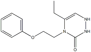  5-乙基-4-(2-苯氧乙基)-2,4-二氢-(1,2,4)-三氮酮-3-酮