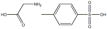 Glycine p-toluenesulfonate Structure