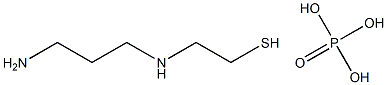 2-(3-aminopropylamino)-ethanethiol phosphate Struktur