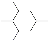 1,2,3,5-Tetramethylcyclohexame. Structure