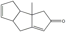 3a-Methyl-3,3a,3b,4,6a,7-hexahydro-2H-cyclopenta[a]pentalen-2-one Structure