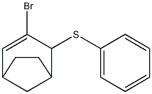 3-Bromo-4-(phenylsulfanyl)bicyclo[3.2.1]oct-2-ene Struktur
