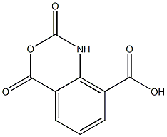 1,4-Dihydro-2,4-dioxo-2H-3,1-benzoxazine-8-carboxylic acid Structure