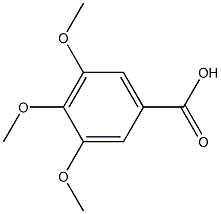 3,4,5-TRIMETHOXYLBENZOIC ACID (FOR TRIMEBUTINE MALEATE ),,结构式