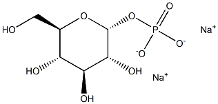 A-D-GLUCOSE-1-PHOSPHATE DISODIUM SALT Struktur