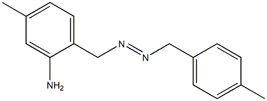 邻氨基偶氮二甲苯,,结构式