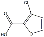 3-chloro-2-furoic acid Struktur