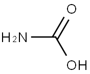 胺甲酸, , 结构式