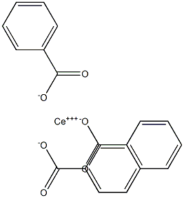 cerous benzoate Struktur
