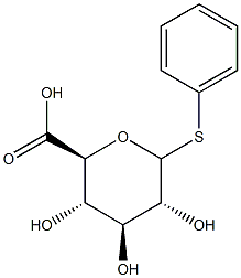 phenylthioglucuronide,,结构式