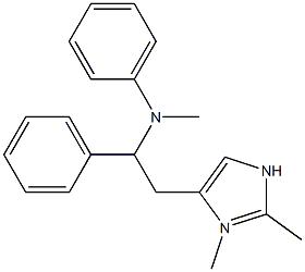 2-((3-trimethyl)diphenyl)histamine 化学構造式