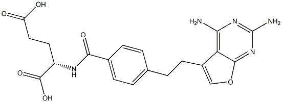 N-(4-(2-(2,4-diaminofuro(2,3-d)pyrimidin-5-yl)ethyl)benzoyl)glutamic acid