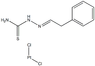 dichloro(phenylacetaldehyde thiosemicarbazone)platinum(II)
