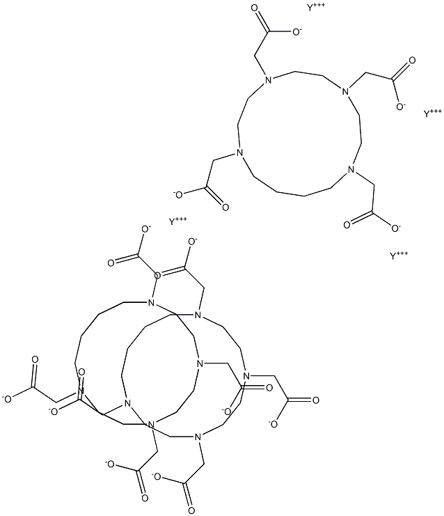  yttrium(III)-1,4,7,10-tetraazacyclotetradecane-N,N',N'',N'''-tetraacetic acid