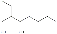 2-ETHYLHEPTANE-1,3-DIOL 结构式