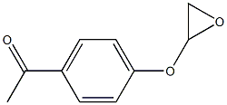 4-ACETYLPHENYLVINYLETHEREPOXIDE Structure
