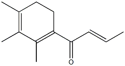 1-(TRIMETHYLCYCLOHEXADIENYL)-2-BUTEN-1-ONE Structure