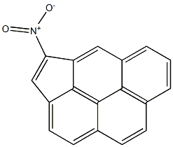 4-NITROCYCLOPENTA(CD)PYRENE 化学構造式