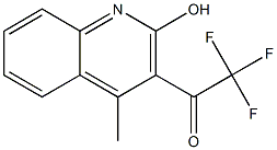 2,2,2-trifluoro-1-(2-hydroxy-4-methyl-3-quinolinyl)-1-ethanone