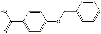 4-(benzyloxy)benzenecarboxylic acid Struktur