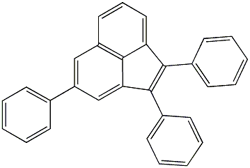 1,2,4-triphenylacenaphthylene Structure