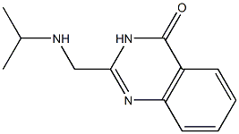 2-[(isopropylamino)methyl]quinazolin-4(3H)-one Structure