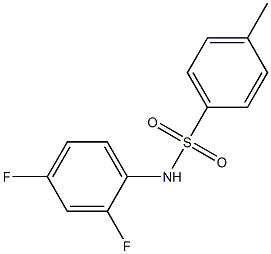 N1-(2,4-difluorophenyl)-4-methylbenzene-1-sulfonamide