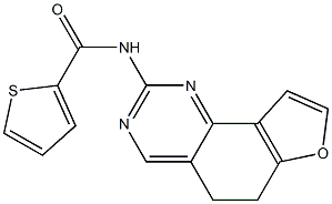  N-(5,6-dihydrofuro[2,3-h]quinazolin-2-yl)-2-thiophenecarboxamide