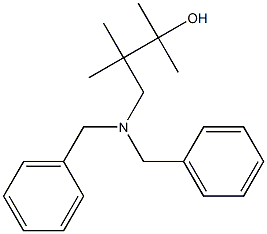 4-(dibenzylamino)-2,3,3-trimethylbutan-2-ol,,结构式