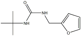 N-(tert-butyl)-N'-(2-furylmethyl)urea Structure