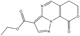 ethyl 9-oxo-6,9-dihydro-7H-pyrano[4,3-e]pyrazolo[1,5-a]pyrimidine-3-carboxylate Structure