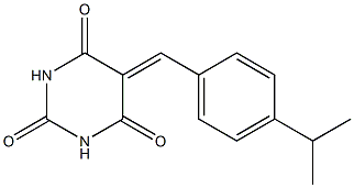 5-(4-isopropylbenzylidene)hexahydropyrimidine-2,4,6-trione|