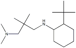 (2-{[(2-tert-butylcyclohexyl)amino]methyl}-2-methylpropyl)dimethylamine Struktur
