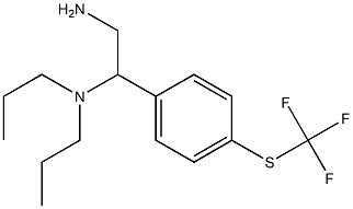 (2-amino-1-{4-[(trifluoromethyl)sulfanyl]phenyl}ethyl)dipropylamine