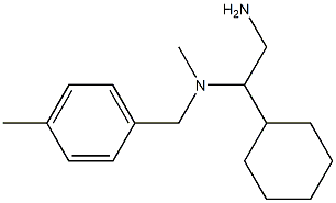 (2-amino-1-cyclohexylethyl)(methyl)[(4-methylphenyl)methyl]amine