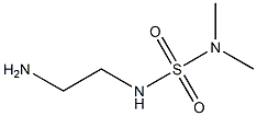 (2-aminoethyl)(dimethylsulfamoyl)amine 结构式