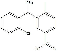 (2-chlorophenyl)(2-methyl-5-nitrophenyl)methanamine