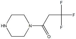 1-(3,3,3-trifluoropropanoyl)piperazine Structure