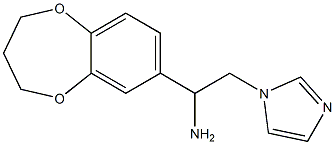 1-(3,4-dihydro-2H-1,5-benzodioxepin-7-yl)-2-(1H-imidazol-1-yl)ethanamine