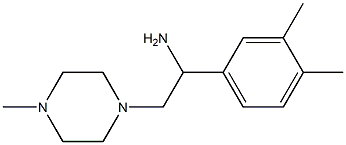 1-(3,4-dimethylphenyl)-2-(4-methylpiperazin-1-yl)ethan-1-amine