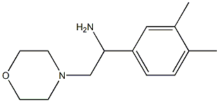 1-(3,4-dimethylphenyl)-2-(morpholin-4-yl)ethan-1-amine