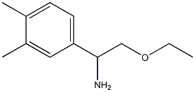 1-(3,4-dimethylphenyl)-2-ethoxyethan-1-amine|