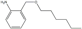 2-[(hexyloxy)methyl]aniline 结构式