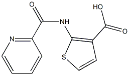 2-[(pyridin-2-ylcarbonyl)amino]thiophene-3-carboxylic acid