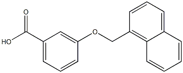 3-(naphthalen-1-ylmethoxy)benzoic acid|