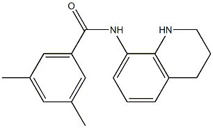 3,5-dimethyl-N-(1,2,3,4-tetrahydroquinolin-8-yl)benzamide|