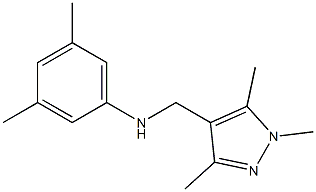 3,5-dimethyl-N-[(1,3,5-trimethyl-1H-pyrazol-4-yl)methyl]aniline